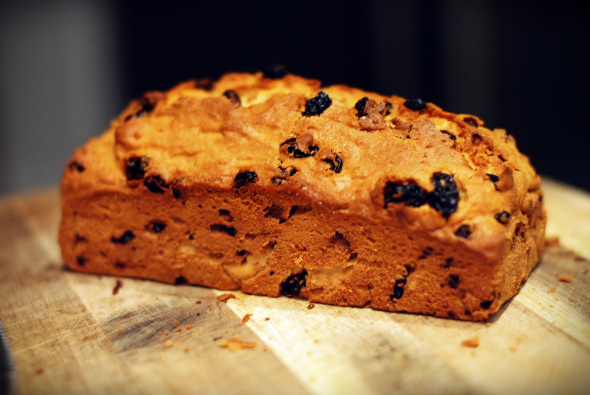 Buttered Up Raisin Cake + New Friends